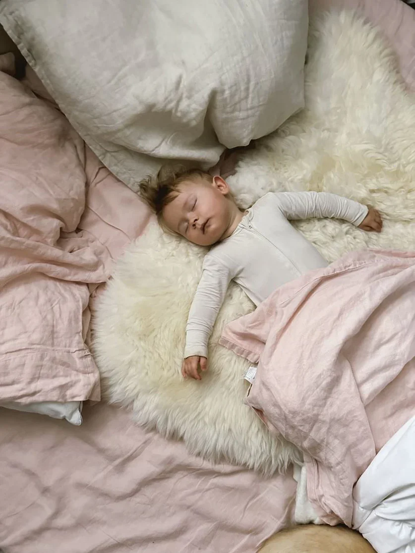 Bright Ivory Nursery Sheepskin - Image 3