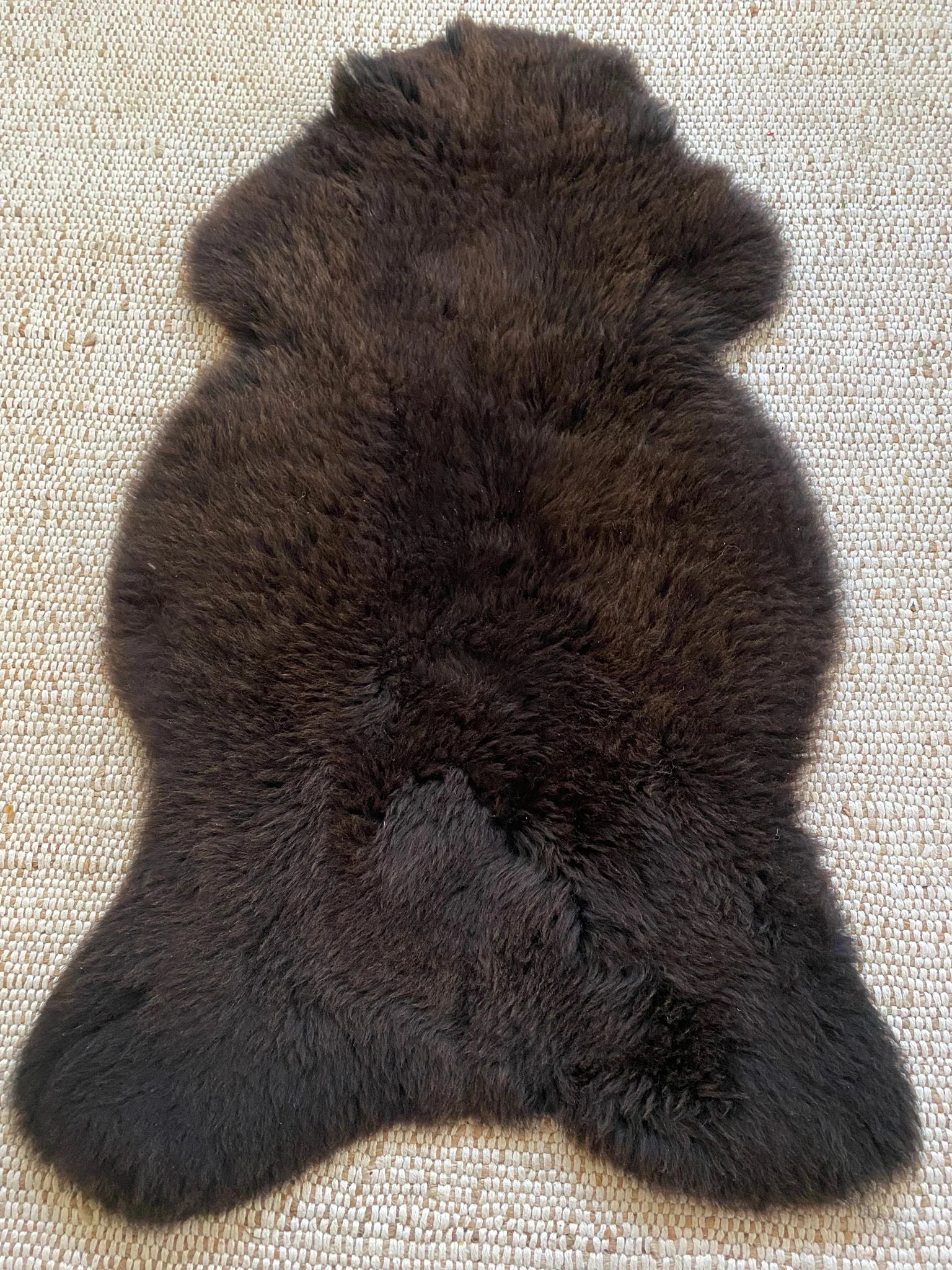 Classic Dark Brown Sheepskin - Image 7