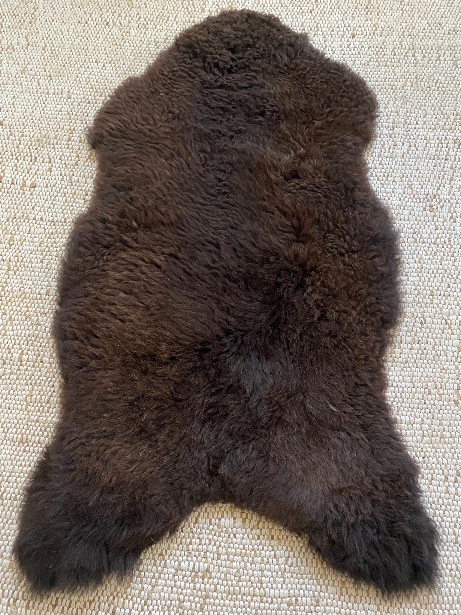 Classic Dark Brown Sheepskin - Image 8