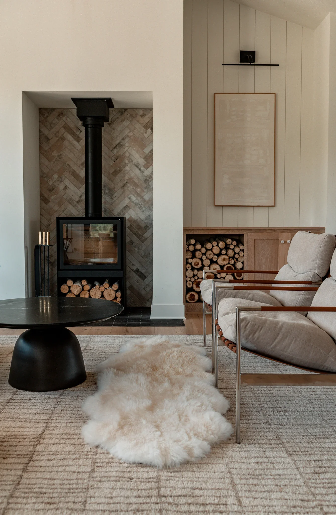 Double Sheepskin in Golden White (One-of-a-Kind) - Image 3