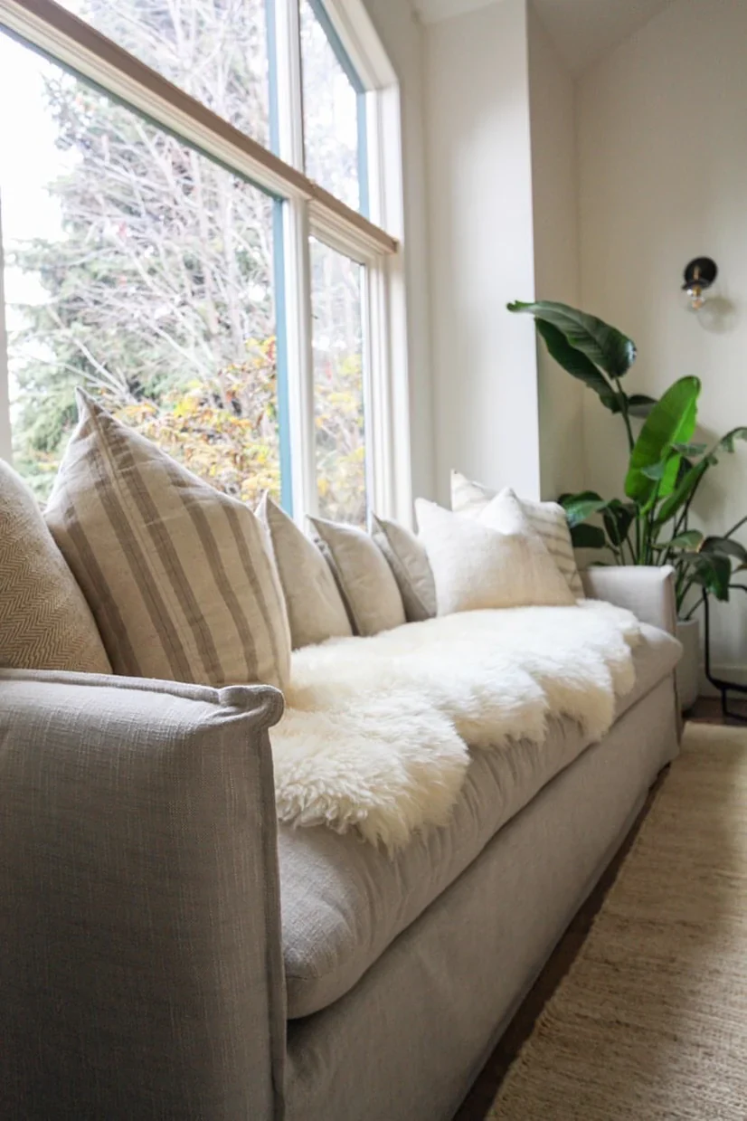 Double Sheepskin in Golden White (One-of-a-Kind) - Image 4