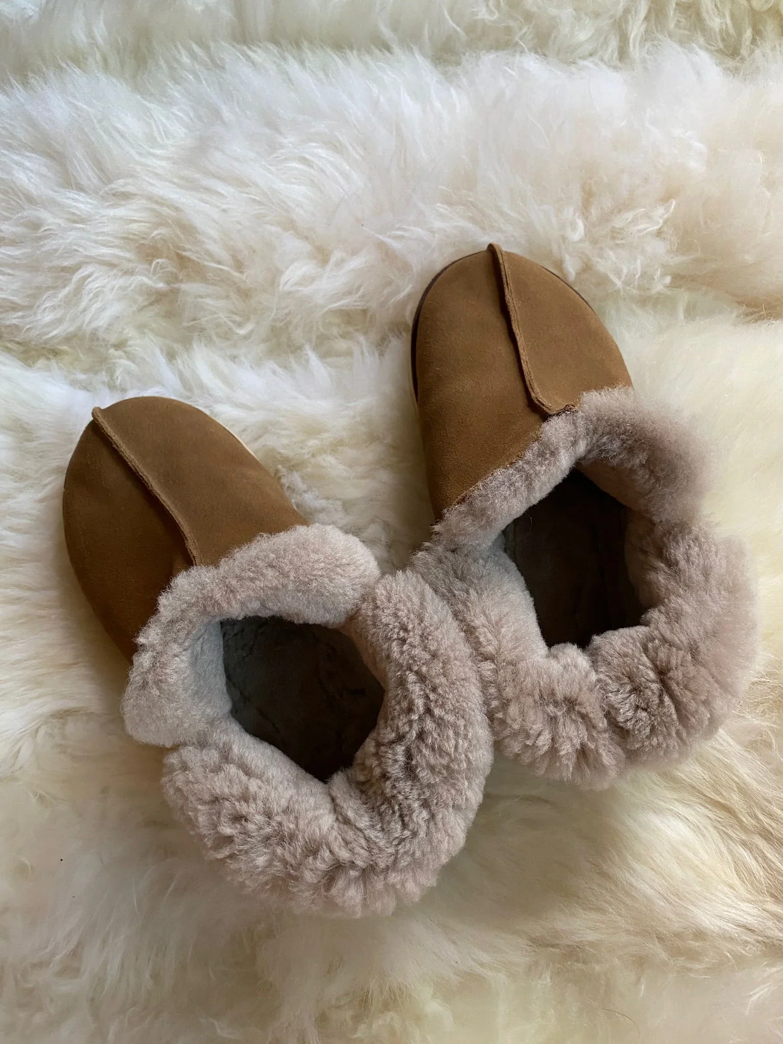 Extra Roomy Genuine Sheepskin Slipper - Image 6