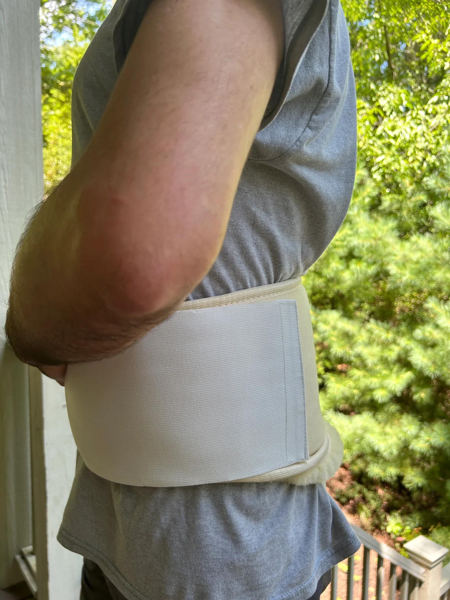 Back and Uterus Support: Sheepskin Belt - Image 2