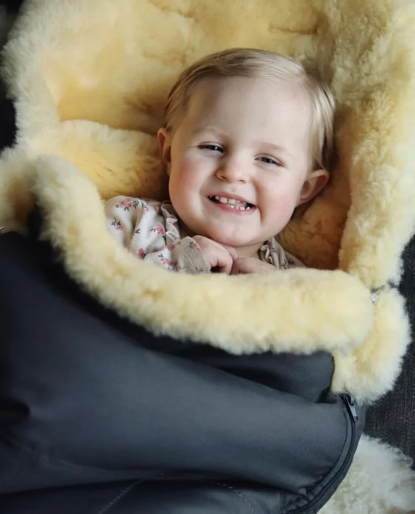 Medical Sheepskin Baby / Toddler Sleeping Bag - Image 10