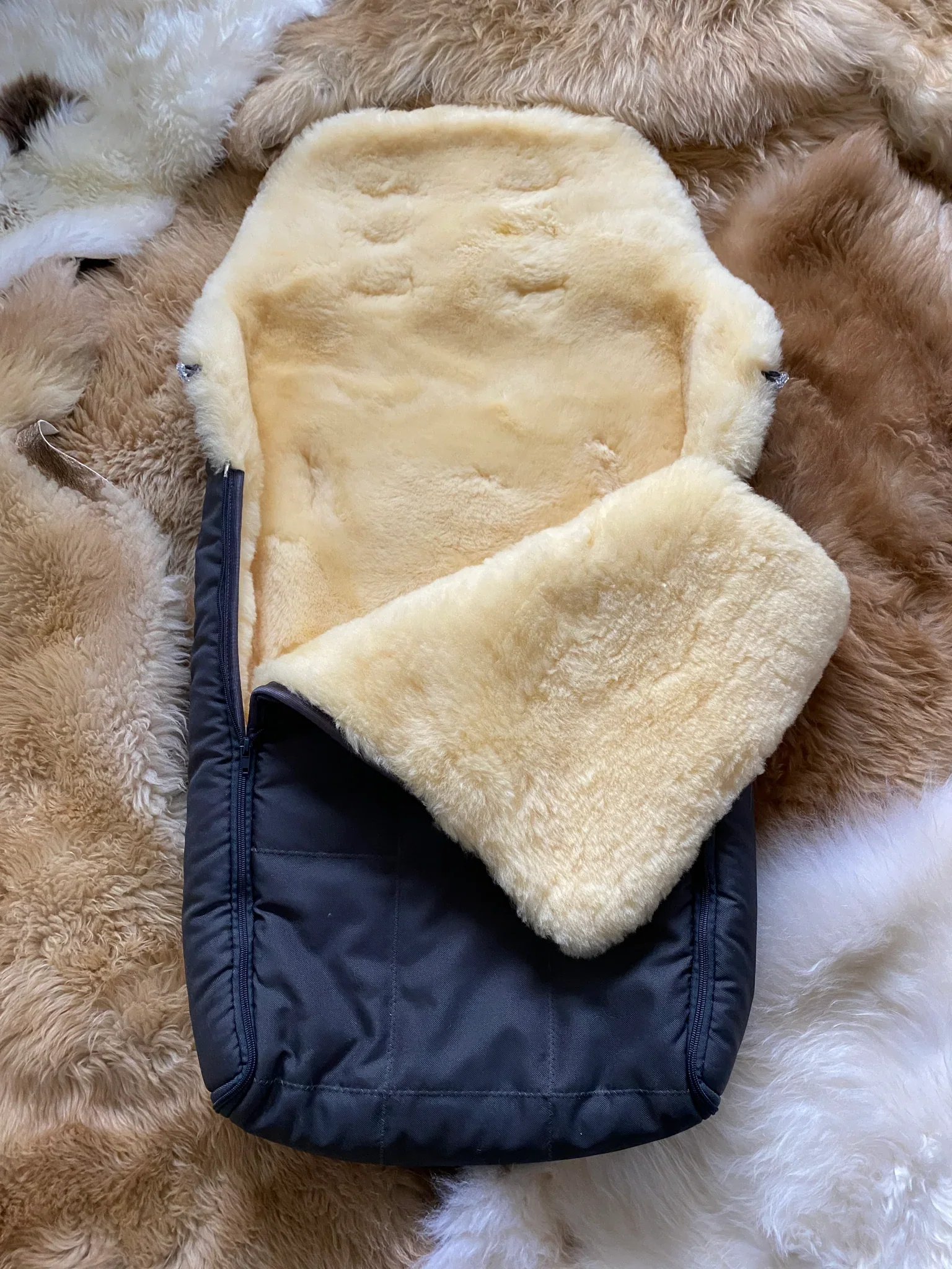 Medical Sheepskin Baby / Toddler Sleeping Bag - Image 13