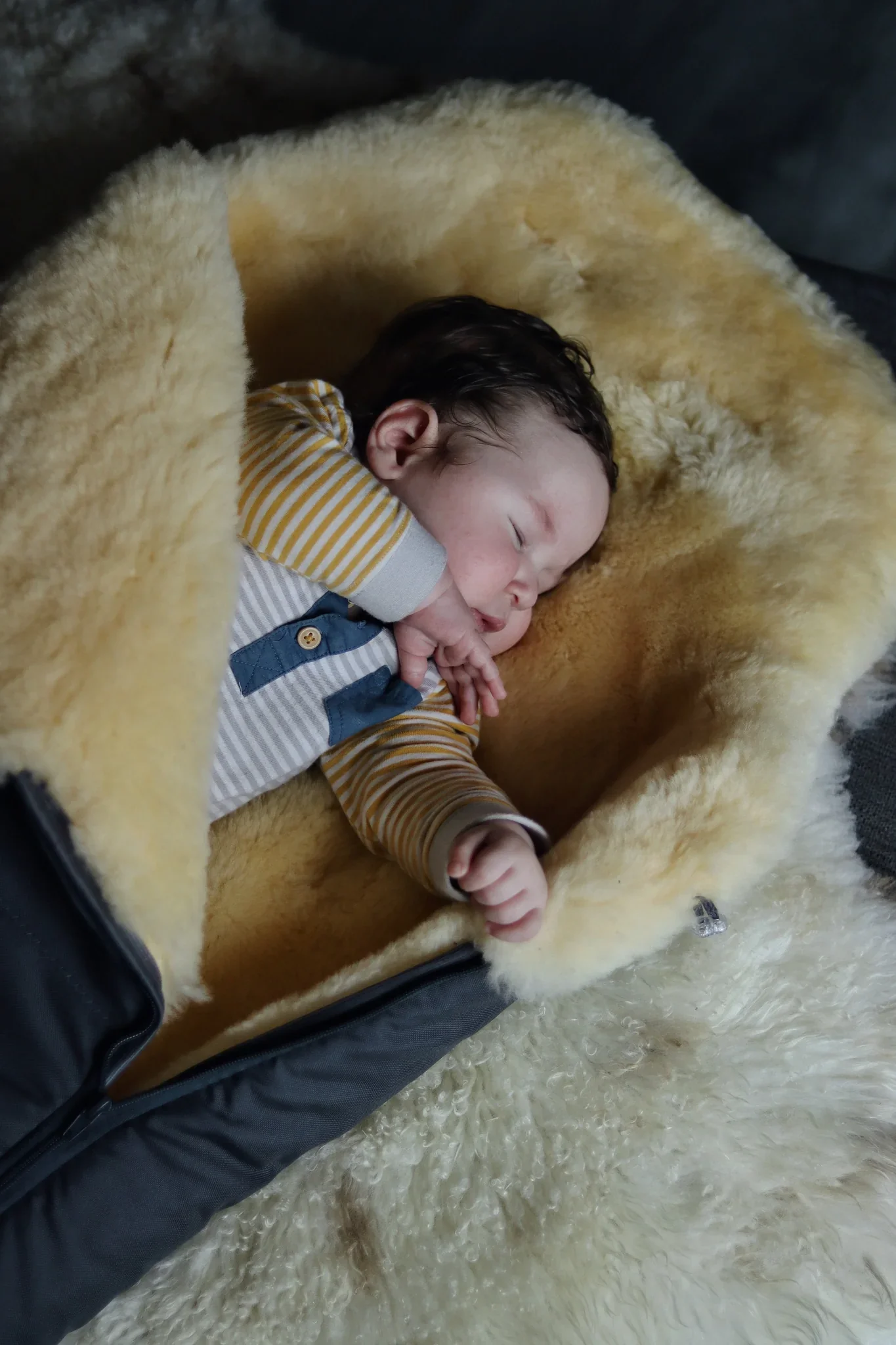 Medical Sheepskin Baby / Toddler Sleeping Bag - Image 6