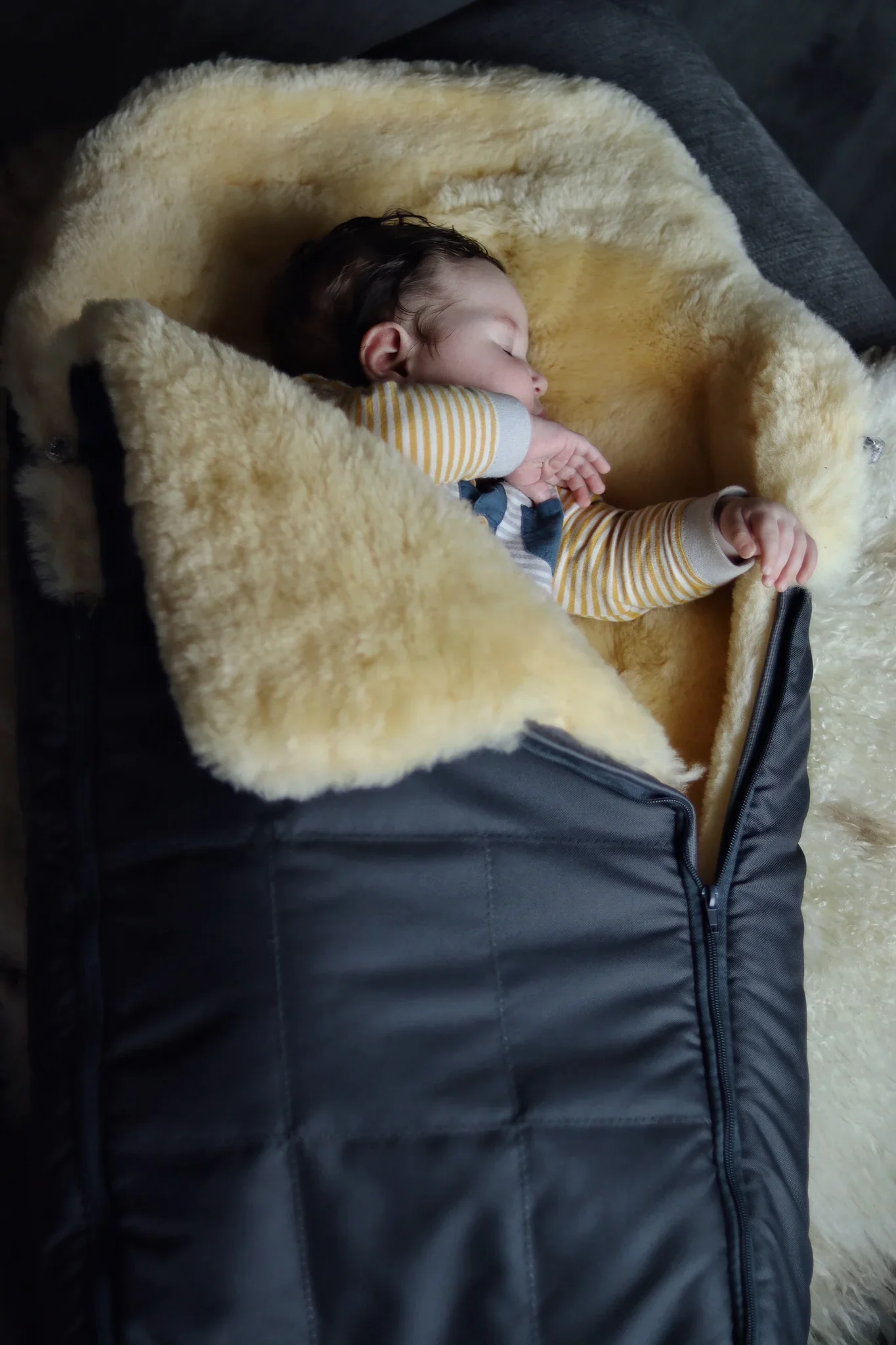 Medical Sheepskin Baby / Toddler Sleeping Bag - Image 9
