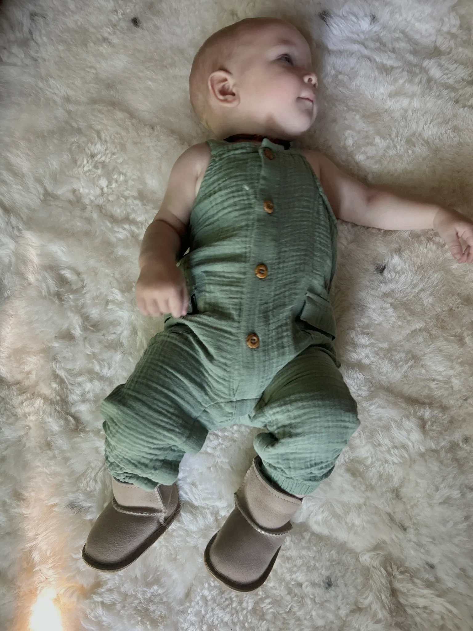 Sheepskin Baby Booties - Image 5