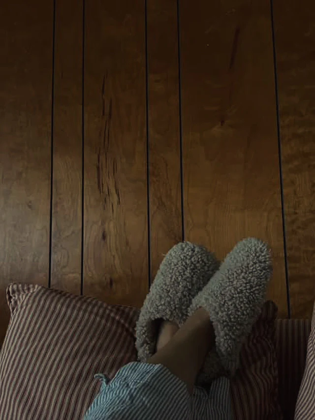 THE EVERYDAY SLIP-ON: TAN SHEARLING SHEEPSKIN - Image 3