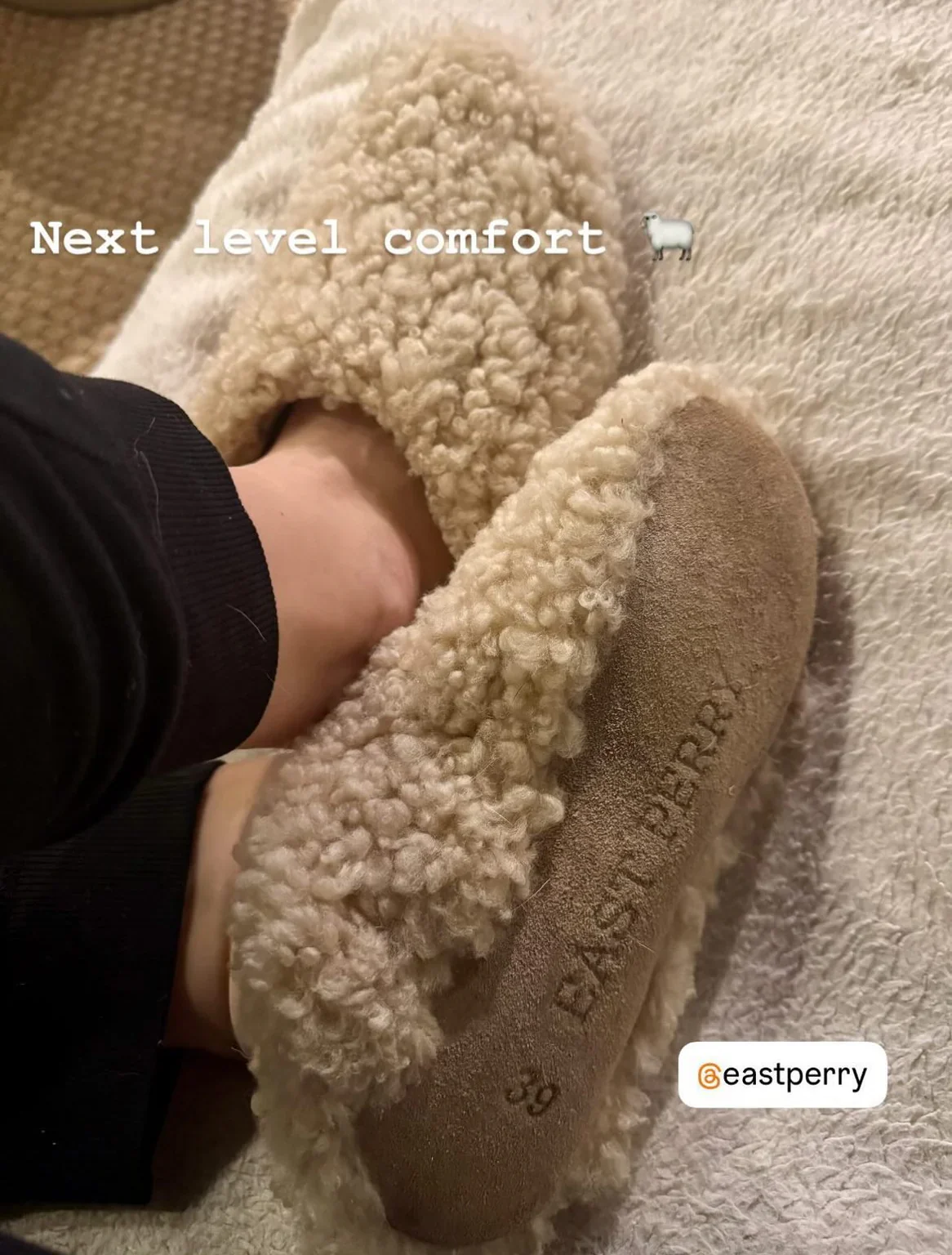 THE EVERYDAY SLIP-ON: TAN SHEARLING SHEEPSKIN - Image 6